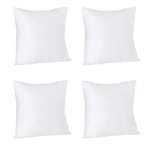 NWT 4 Pack Throw Pillows 18" x 18"